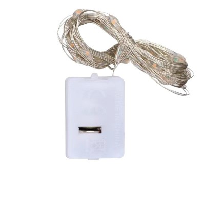 LED Copper Wire String Lights, 3-Mode Battery Fairy Lights for Halloween, Gift Box Decor-img1